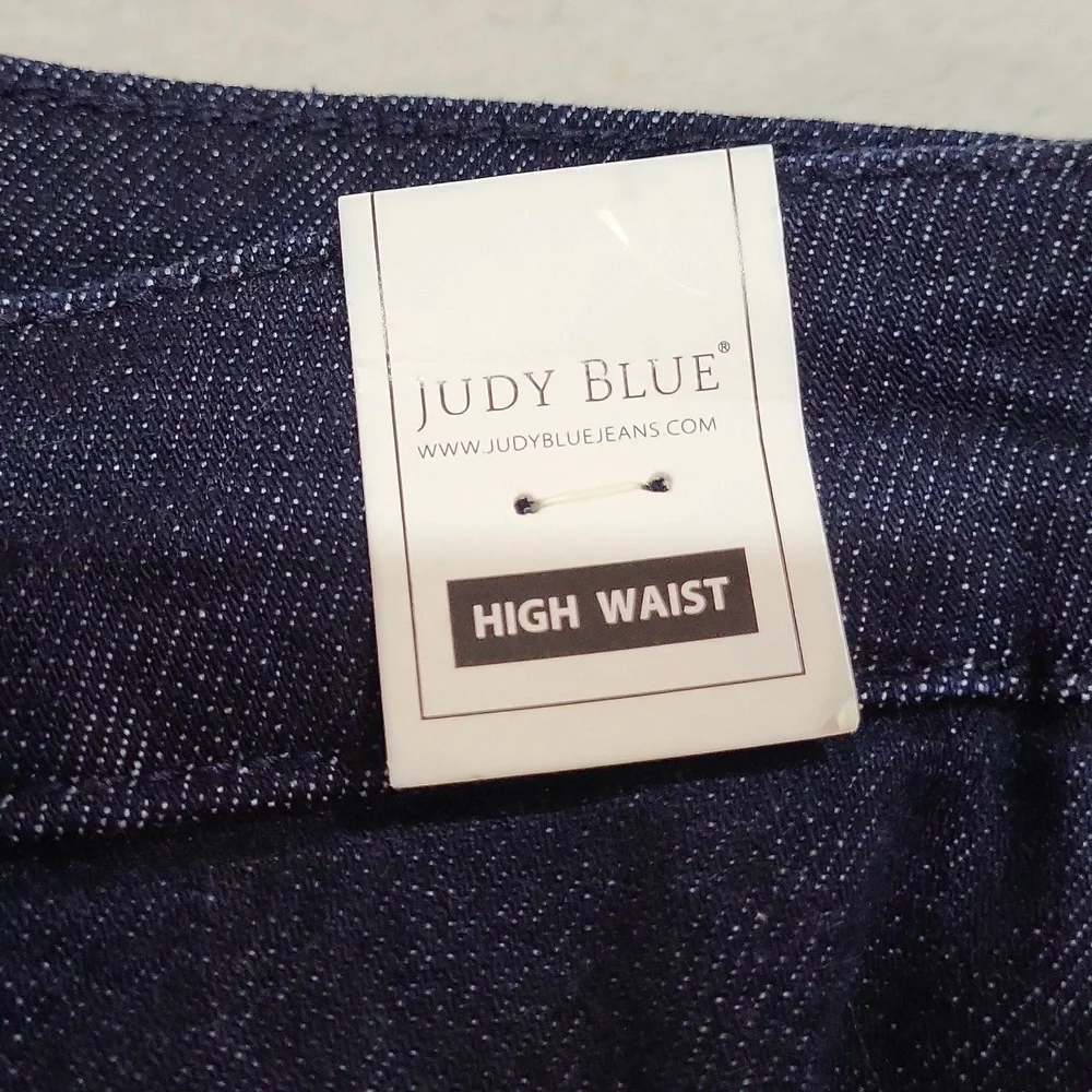 Judy Blue Women's Dark Blue Jeans - Picture 3 of 13